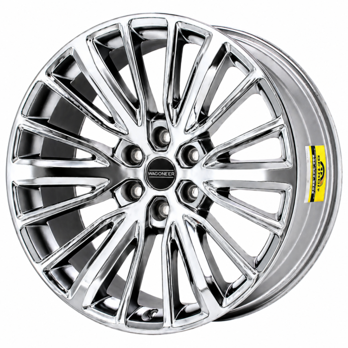 Jeep Grand Wagoneer Wheel Rim PVD Bright Chrome 9281 Stock Factory OEM Replacement