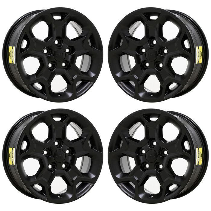 Jeep Wrangler Exchange Wheels Set of 4-Exchange Rims Set of 4 Satin Black 9282