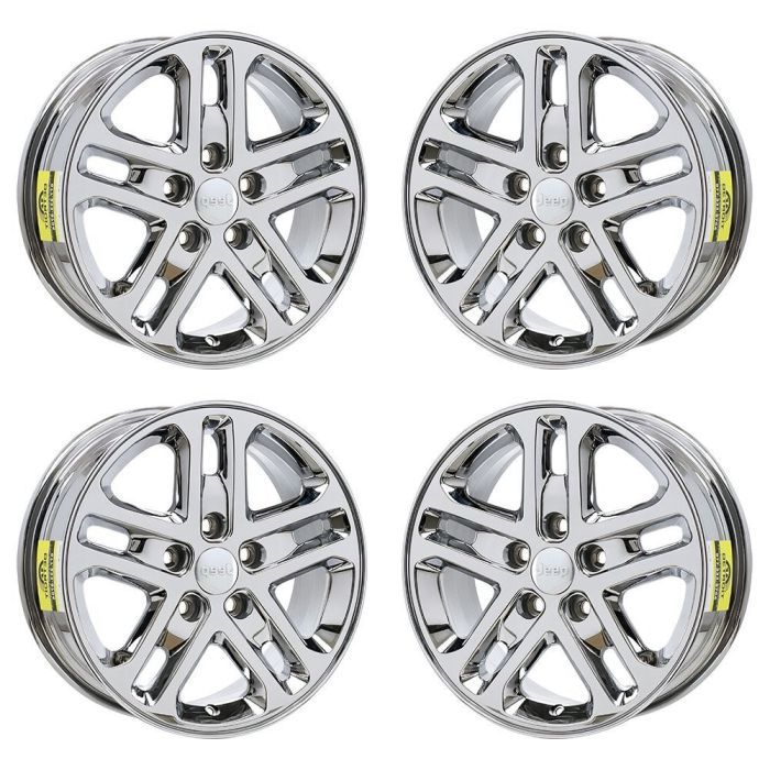 Jeep Grand Cherokee Wheel Rim PVD Bright Chrome 9284 Stock Factory OEM Replacement