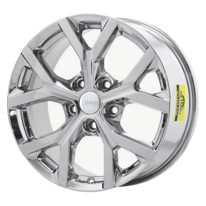 Jeep Grand Cherokee L Wheel Rim PVD Bright Chrome 9285 Stock Factory OEM Replacement