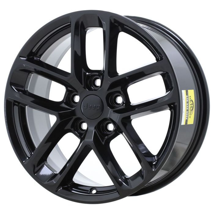 Jeep Grand Cherokee Wheel Rim Gloss Black 9286 Stock Factory OEM Replacement
