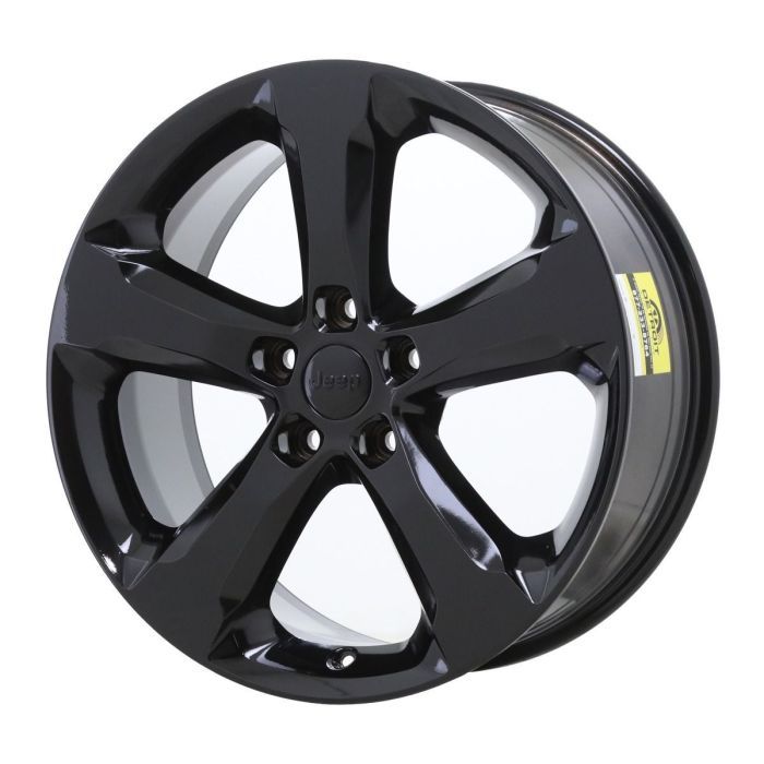 Jeep Grand Cherokee Wheel Rim Gloss Black 9287 Stock Factory OEM Replacement