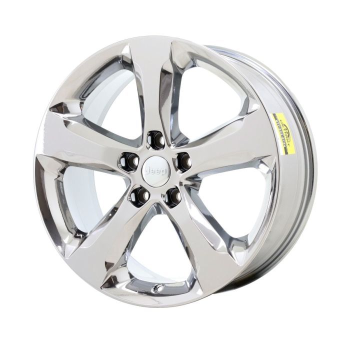Jeep Grand Cherokee Wheel Rim PVD Bright Chrome 9287 Stock Factory OEM Replacement