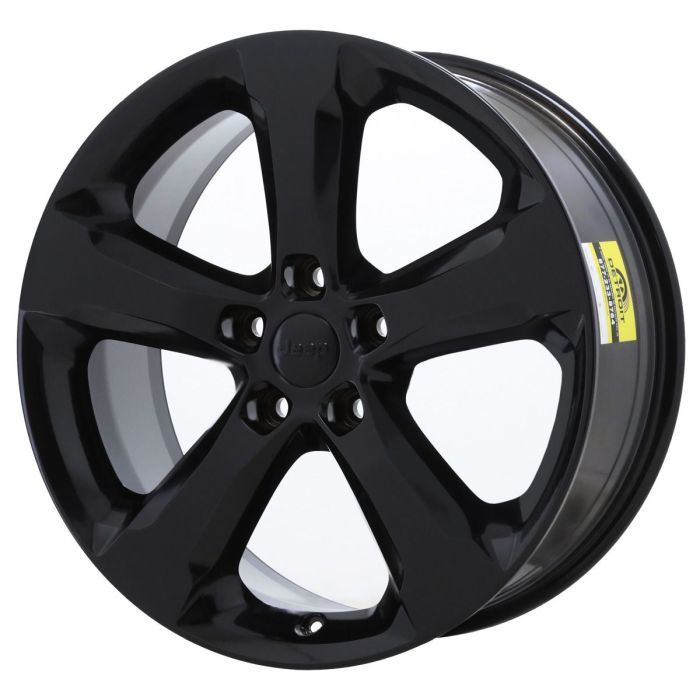 Jeep Grand Cherokee Wheel Rim Satin Black 9287 Stock Factory OEM Replacement
