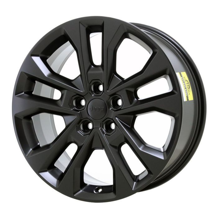 Jeep Grand Cherokee Wheel Rim Satin Black 9289 Stock Factory OEM Replacement