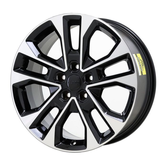 Jeep Grand Cherokee Wheel Rim Machined Black 9289 Stock Factory OEM Replacement