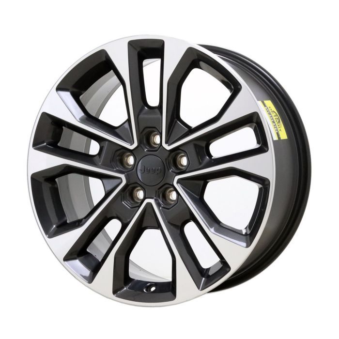 Jeep Grand Cherokee Wheel Rim Machined Grey 9289 Stock Factory OEM Replacement