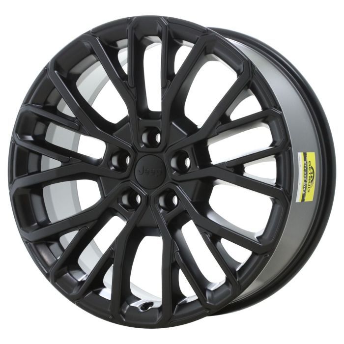 Jeep Grand Cheokee Wheel Rim Satin Black 9290 Stock Factory OEM Replacement