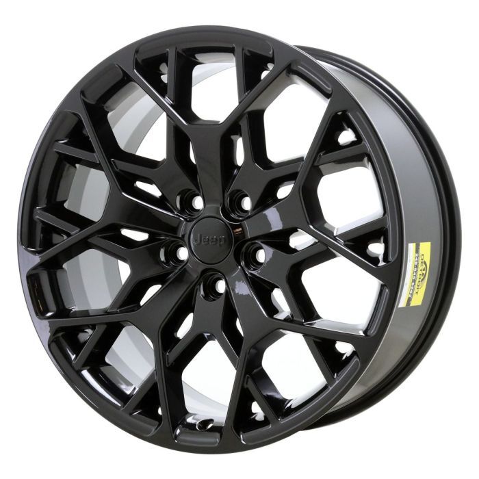 Jeep Grand Cherokee Wheel Rim Gloss Black 9291 Stock Factory OEM Replacement