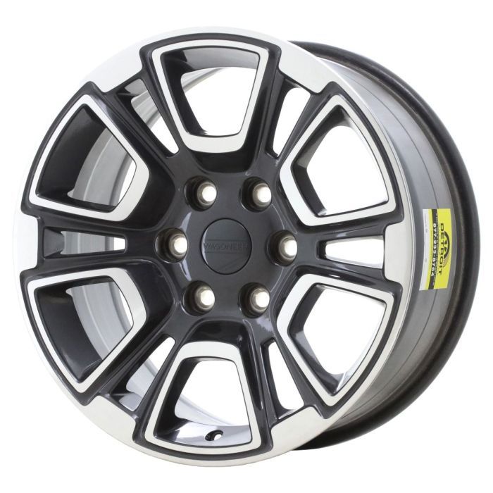 Jeep Wagoneer Wheel Rim Polished Grey 9295 Stock Factory OEM Replacement