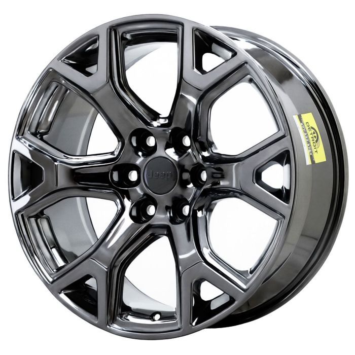 Jeep Wagoneer Wheel Rim PVD Black Chrome 9296 Stock Factory OEM Replacement