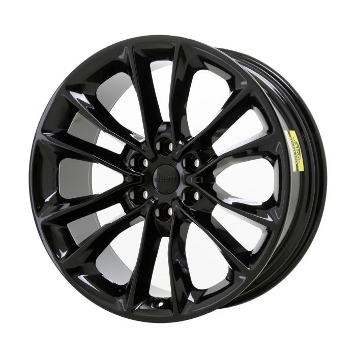 Jeep Grand Wagoneer Wheel Rim Gloss Black 9298 Stock Factory OEM Replacement