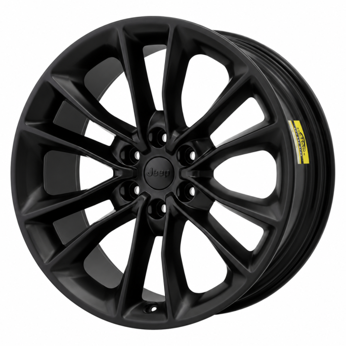 Jeep Wagoneer Wheel Rim Satin Black 9298 Stock Factory OEM Replacement