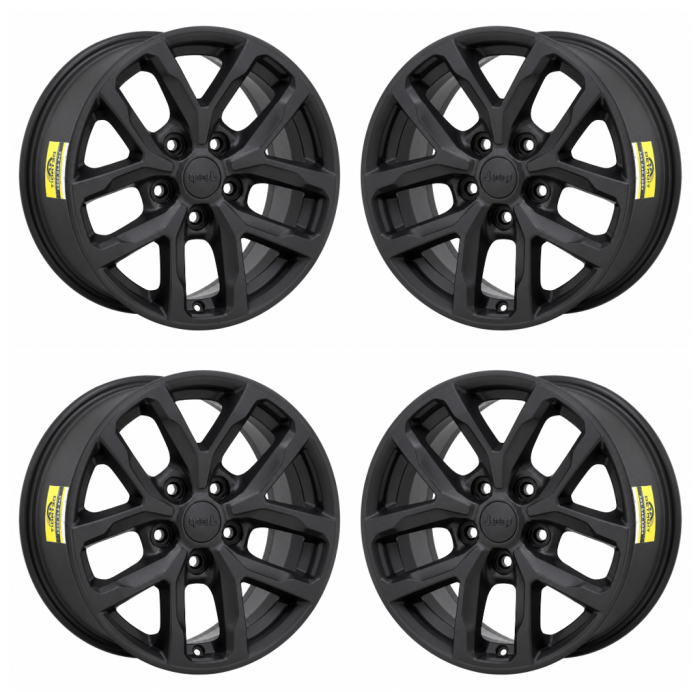 Jeep Gladiator Exchange Wheels Set of 4-Exchange Rims Set of 4 Satin Black 9301