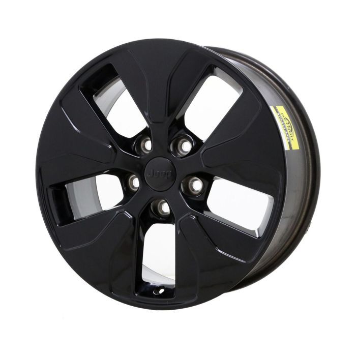 Jeep Grand Cherokee 4XE Wheel Rim Gloss Black 9308 Stock Factory OEM Replacement