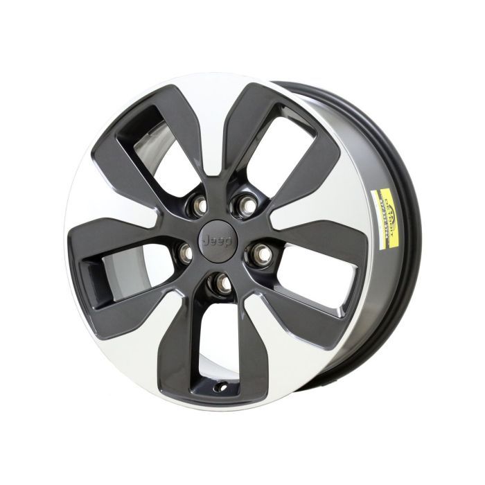Jeep Grand Cherokee 4XE Wheel Rim Machined Grey 9308 Stock Factory OEM Replacement