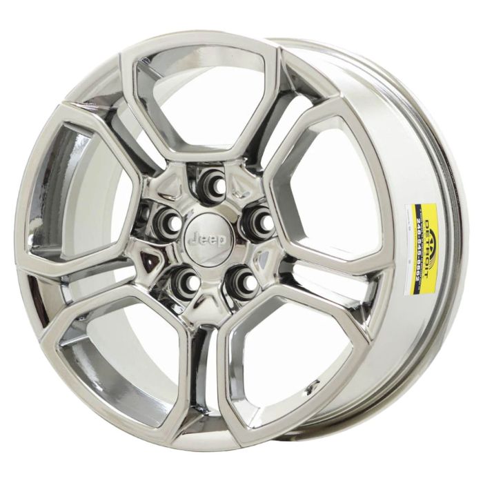 Jeep Grand Cherokee Wheel Rim PVD Bright Chrome 9309 Stock Factory OEM Replacement