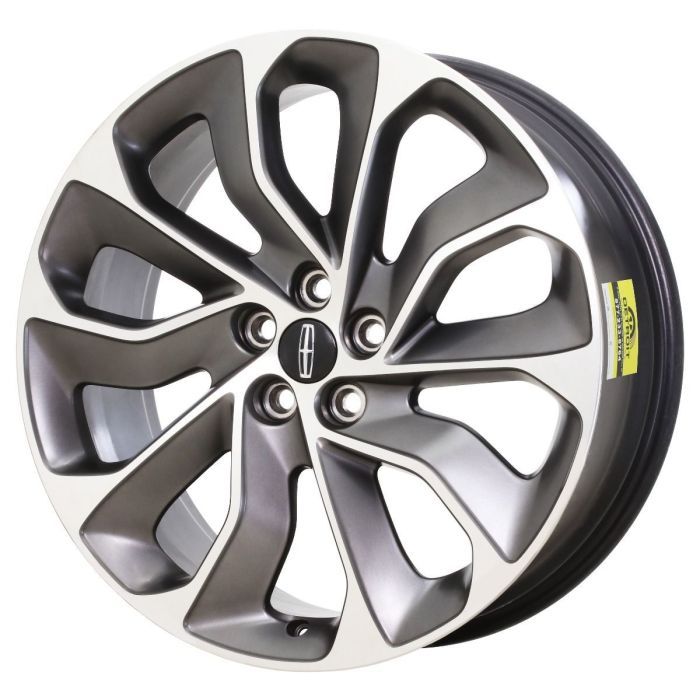 Lincoln Nautilus Wheel Rim Machined Grey ALY95165 Stock Factory OEM Replacement