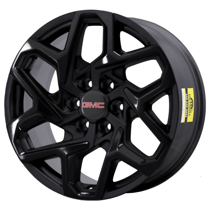 GMC Sierra 1500 Wheel Rim Gloss Black ALY95369 Stock Factory OEM Replacement