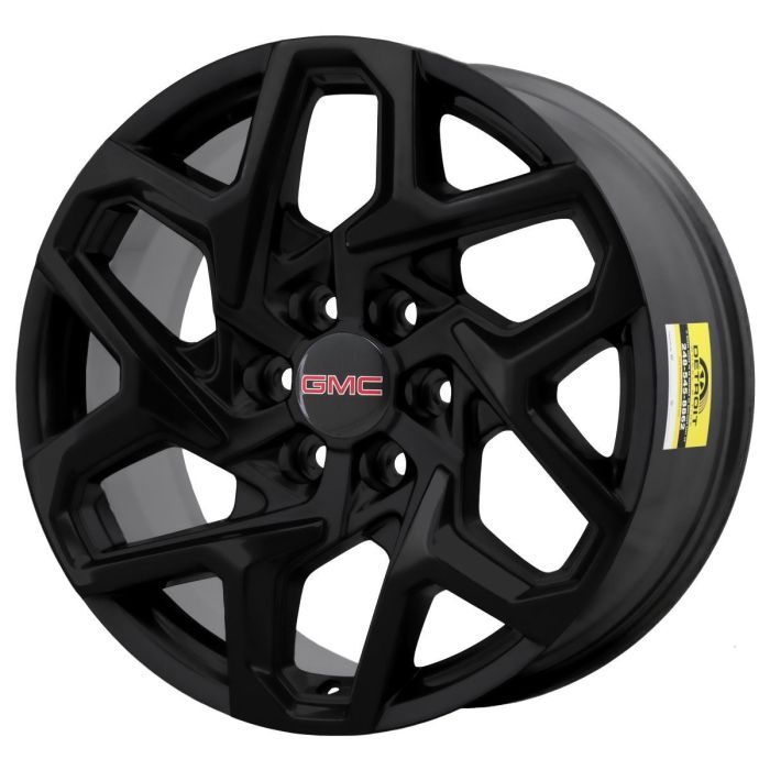 GMC Sierra 1500 Wheel Rim Satin Black ALY95369 Stock Factory OEM Replacement