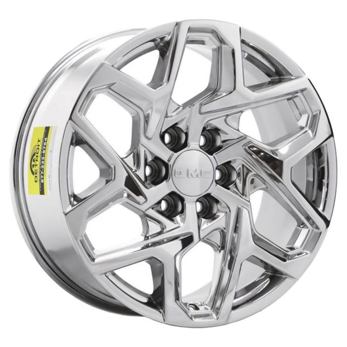 GMC Sierra 1500 Wheel Rim Bright PVD Chrome ALY95369 Stock Factory OEM Replacement