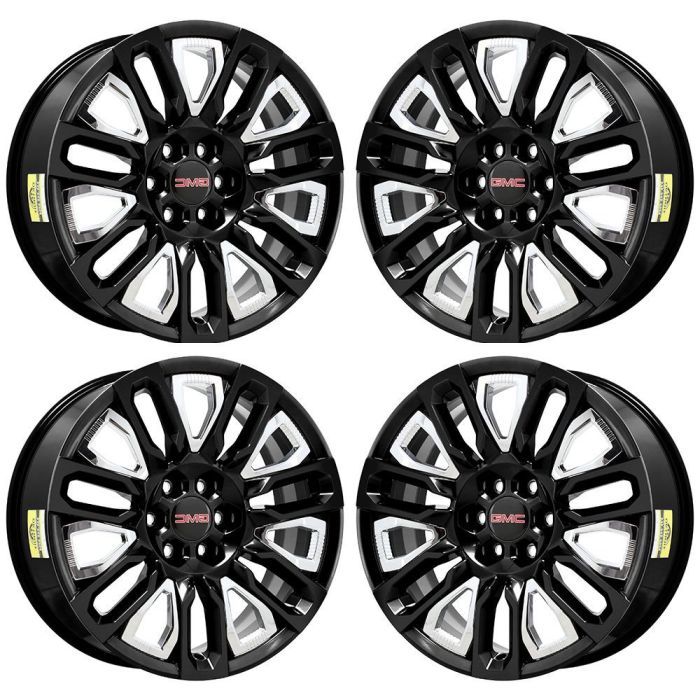 GMC SIERRA 1500 Exchange Wheels Set of 4-Exchange Rims Set of 4 Gloss Black ALY95486