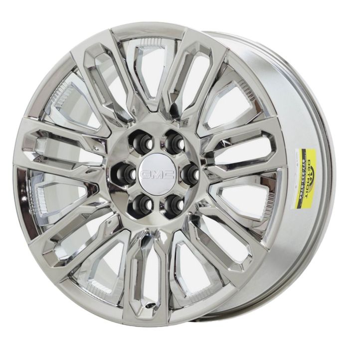GMC SIERRA 1500 Wheel Rim PVD Bright Chrome ALY95486 Stock Factory OEM Replacement
