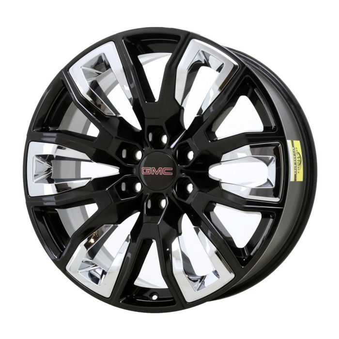 GMC SIERRA 1500 Wheel Rim GLOSS BLACK ALY95513 Stock Factory OEM Replacement