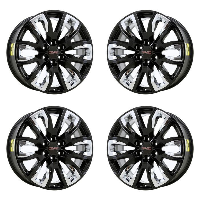 GMC Sierra 1500 Exchange Wheels Set of 4-Exchange Rims Set of 4 Gloss Black ALY95513