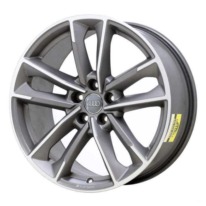 Audi Q3 Wheel Rim Machined Grey 95589 Stock Factory OEM Replacement
