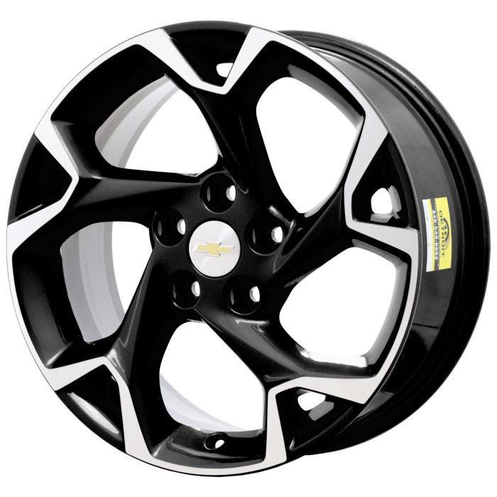 Chevrolet Trax Wheel Rim Machined Black ALY95638 Stock Factory OEM Replacement