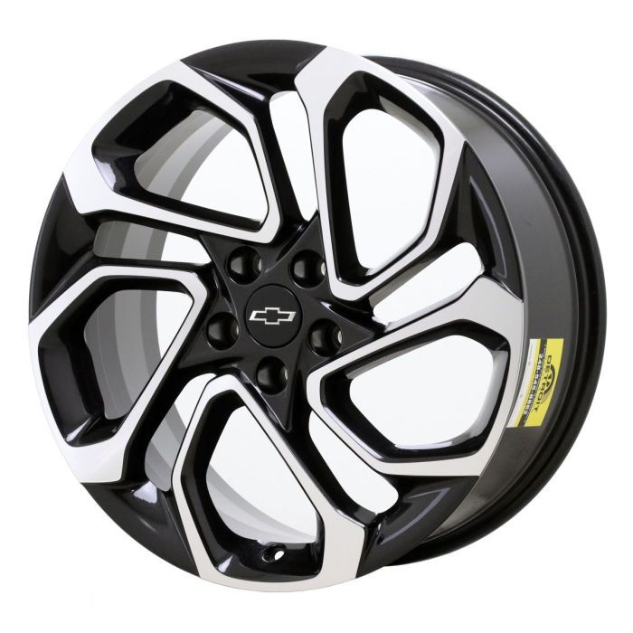 Chevrolet Trax Wheel Rim Machined Black ALYGZ053 Stock Factory OEM Replacement