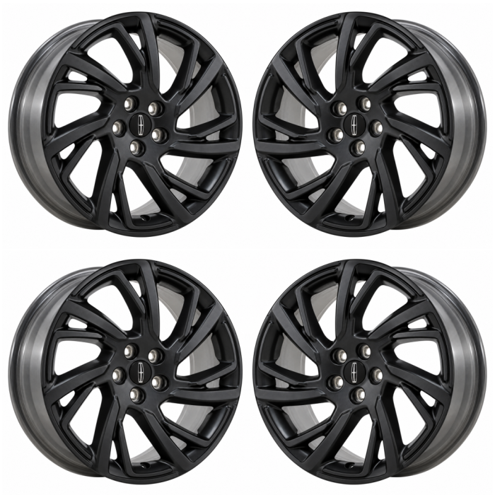 Lincoln Corsair Exchange Wheels Set of 4-Exchange Rims Set of 4 Satin Black ALY95677