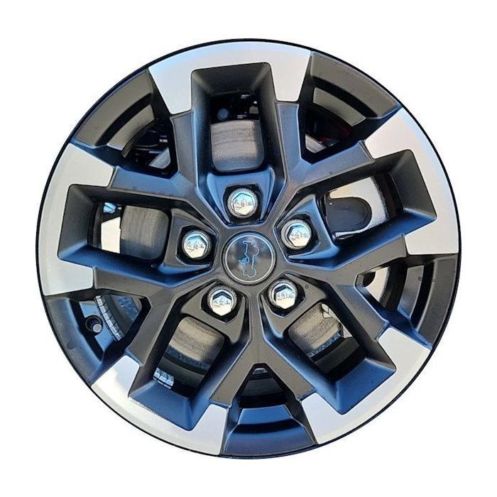 Jeep Wrangler Wheel Rim Machined Black ALY95732 Stock Factory OEM Replacement