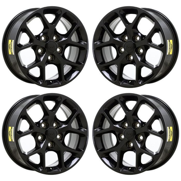Jeep Gladiator Exchange Wheels Set of 4-Exchange Rims Set of 4 Gloss Black ALY95733