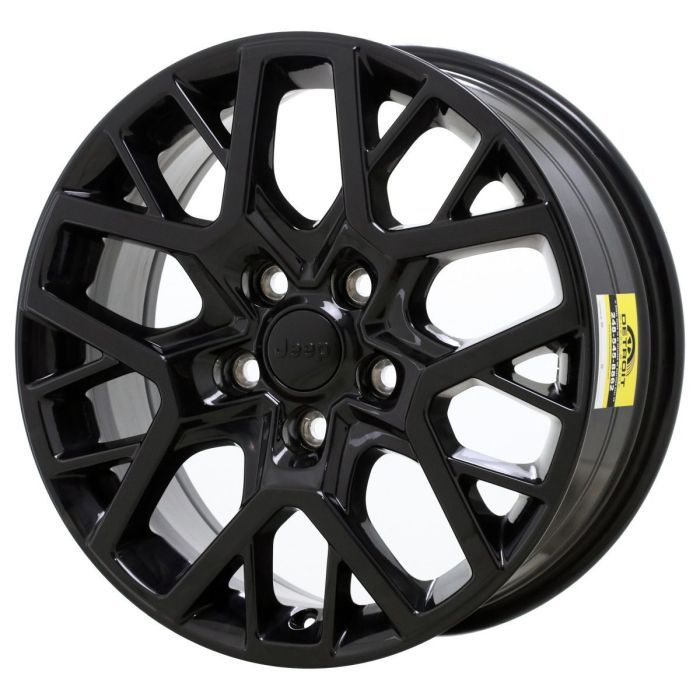 Jeep Wrangler Wheel Rim Gloss Black ALY95735 Stock Factory OEM Replacement