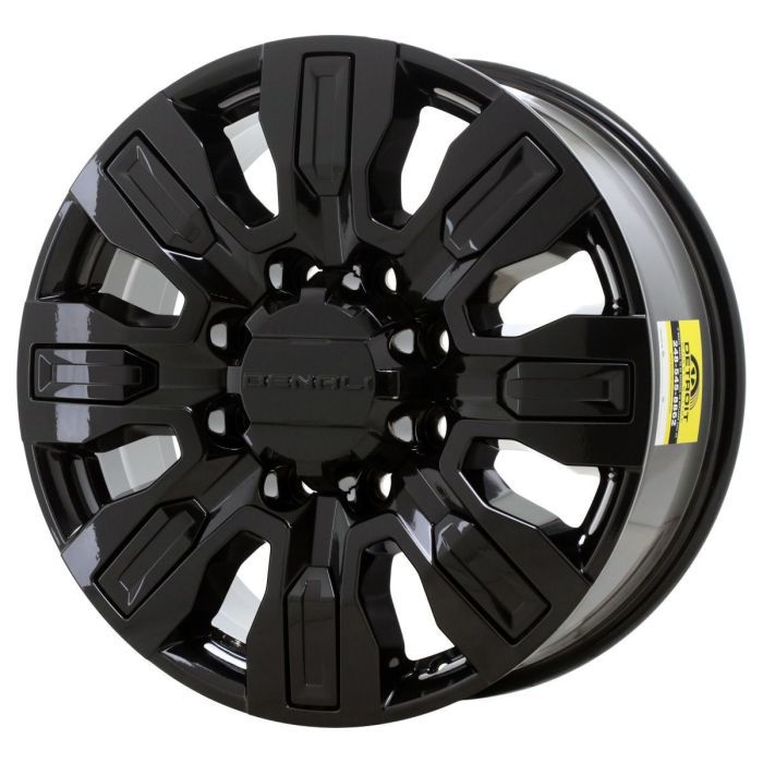 GMC Sierra 2500 Wheel Rim Gloss Black ALY95740 Stock Factory OEM Replacement