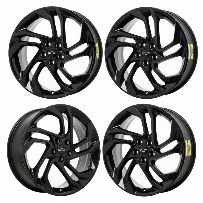 Chevrolet Trailblazer Exchange Wheels Set of 4-Exchange Rims Set of 4 Gloss Black ALY95775