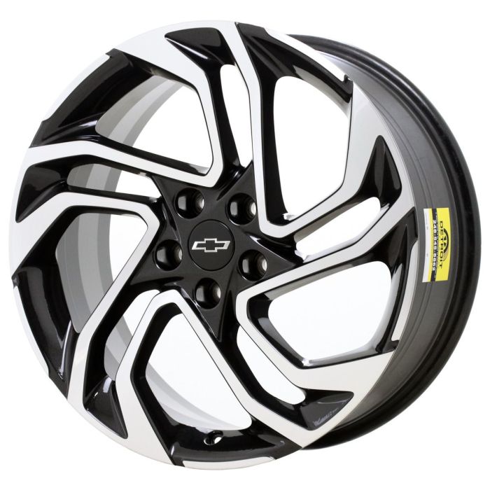 Chevrolet Trailblazer Wheel Rim Machined Black ALY95775 Stock Factory OEM Replacement