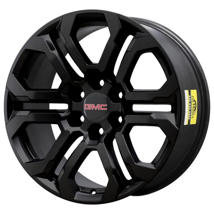 GMC Canyon Wheel Rim Satin Black ALY95780 Stock Factory OEM Replacement