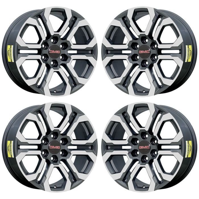 GMC Canyon Exchange Wheels Set of 4-Exchange Rims Set of 4 Machined Grey ALY95780