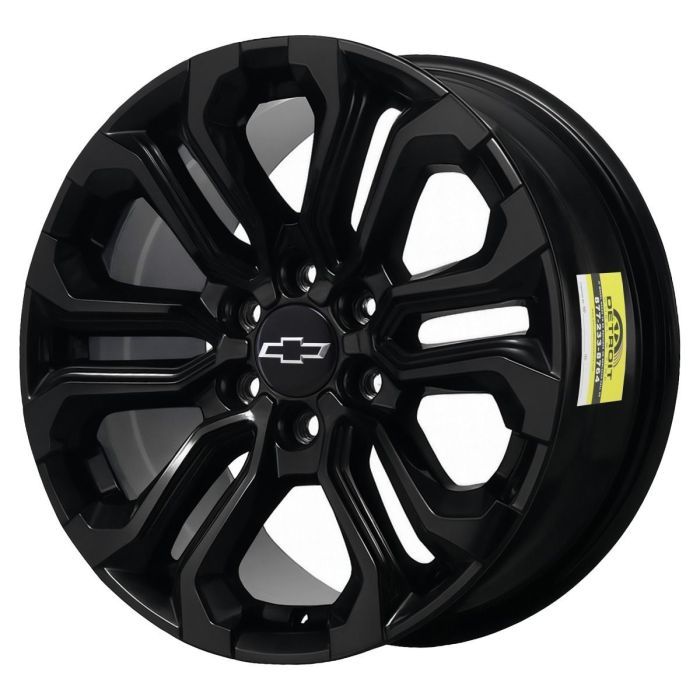 Chevrolet Silverado 1500 Wheel Rim Gloss Black ALY95781A Stock Factory OEM Replacement
