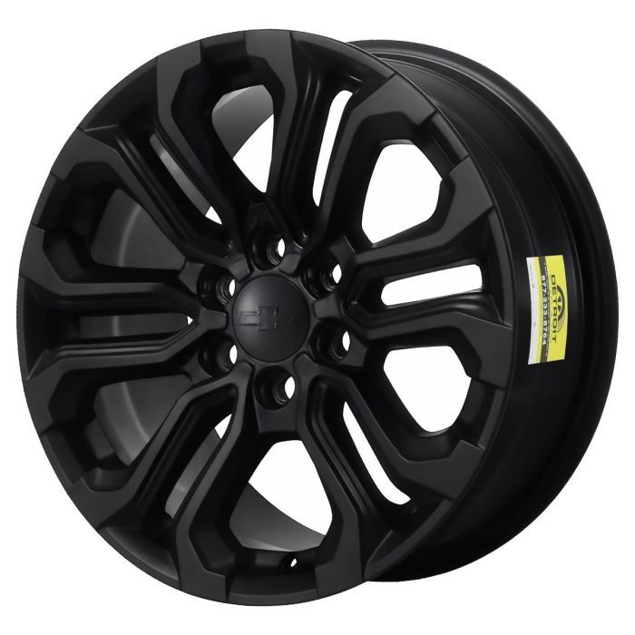Chevrolet Silverado 1500 Wheel Rim Satin Black ALY95781A Stock Factory OEM Replacement