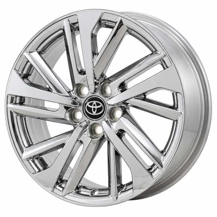 Toyota Corolla Cross Wheel Rim PVD Bright Chrome ALY95799 Stock Factory OEM Replacement