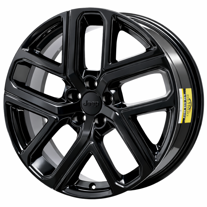 Jeep Compass Wheel Rim Gloss Black ALY95849 Stock Factory OEM Replacement