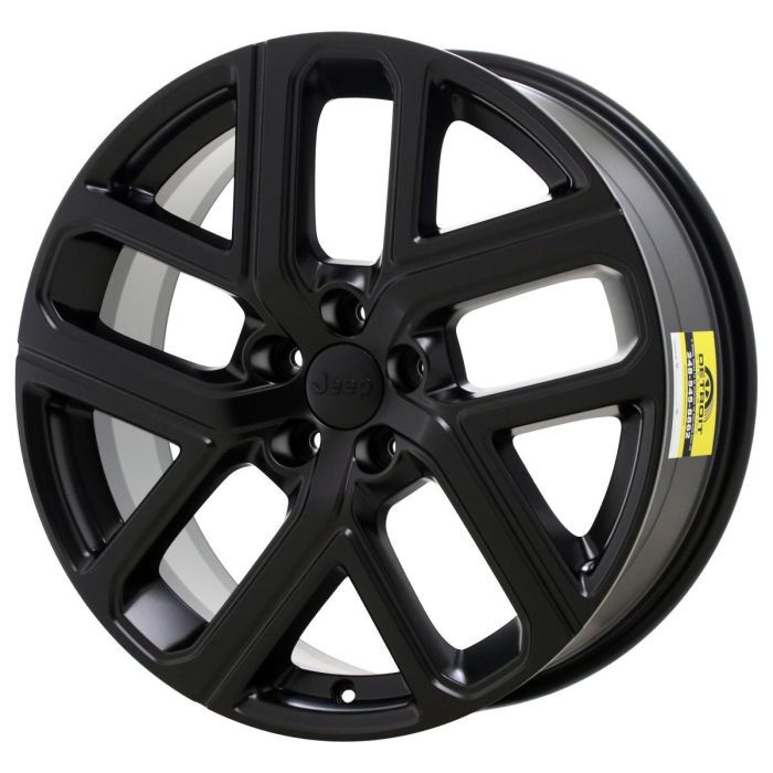 Jeep Compass Wheel Rim Satin Black ALY95849 Stock Factory OEM Replacement
