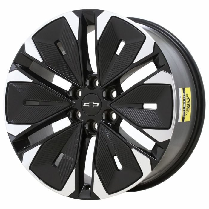 Chevrolet Blazer EV Wheel Rim Machined Black ALY95852 Stock Factory OEM Replacement