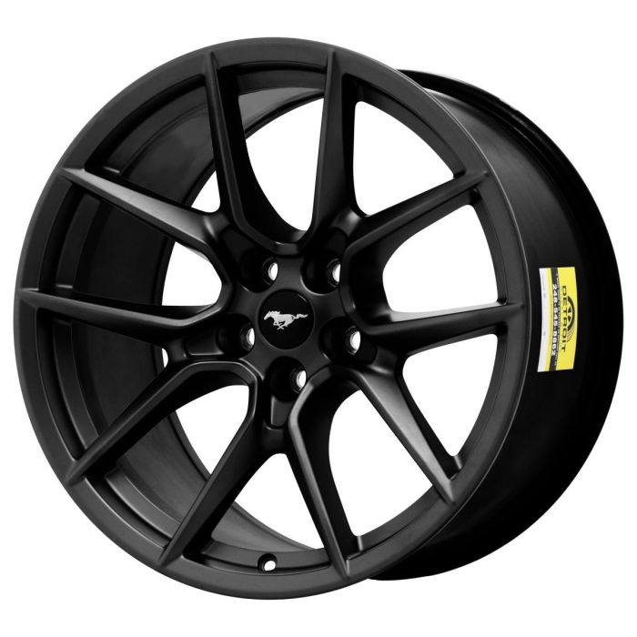 Ford Mustang Wheel Rim Satin Black ALY95866 (F) Stock Factory OEM Replacement