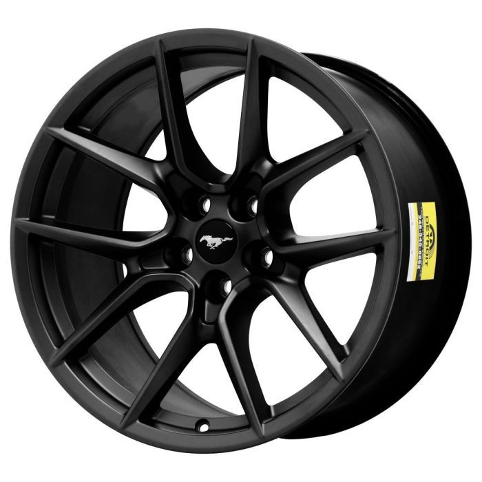Ford Mustang Wheel Rim Satin Black ALY95867 (R) Stock Factory OEM Replacement