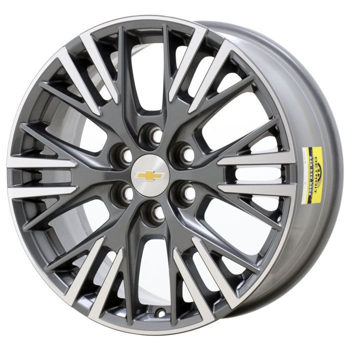 Chevrolet Traverse Wheel Rim Machined Grey 95940 Stock Factory OEM Replacement